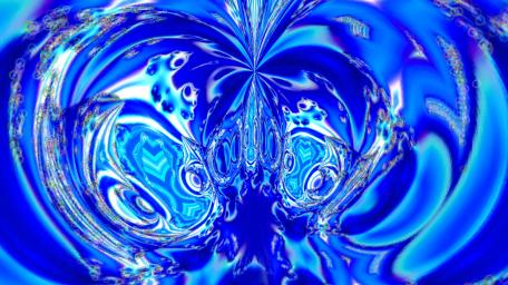 Fun-filled Fractalite Fauna wallpaper