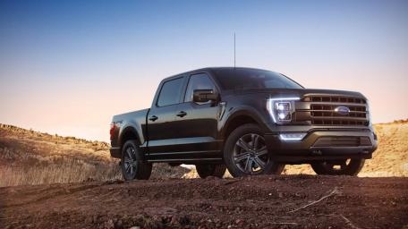 Bold Ford F-150 Pickup Truck Wallpaper wallpaper