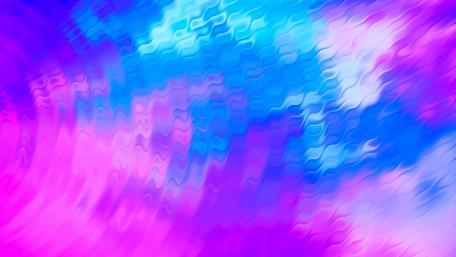 Dreamy Waves of Pink and Blue Shades wallpaper