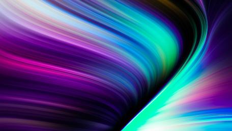 Vibrant Waves of Colorful Abstraction wallpaper