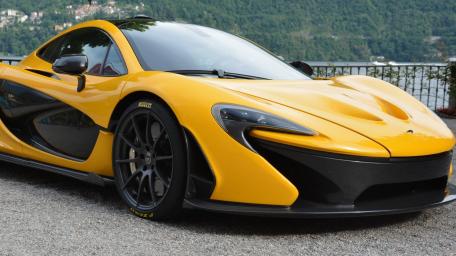 Ultimate McLaren P1 Experience in Stunning Yellow Shine wallpaper