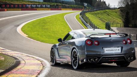 Nissan GT-R on the Race Track wallpaper
