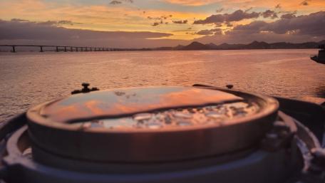 Rio de Janeiro at dawn wallpaper