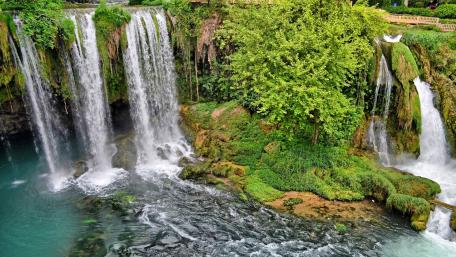 Düden Waterfalls wallpaper