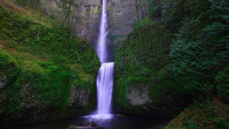 Multnomah Falls, Mt. Hood National Forest wallpaper