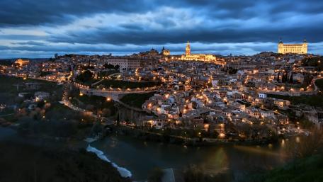 Overcast Toledo wallpaper
