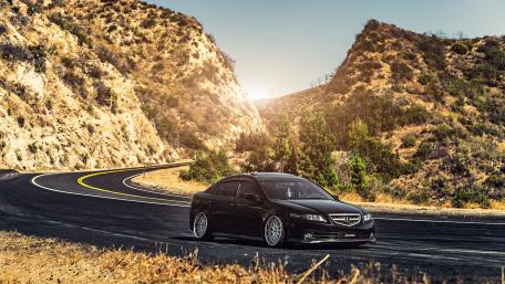 Honda Accord Elegance in Scenic Drive wallpaper