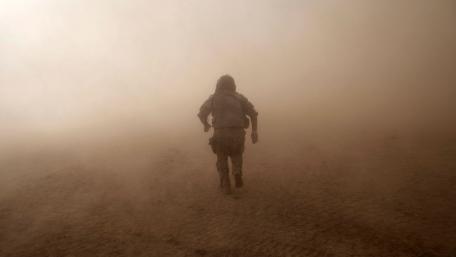 Desert Storm Runaway Man wallpaper
