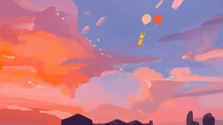 Dusk Sojourn in Dreamscape wallpaper