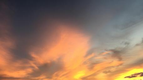 Yellow sky wallpaper