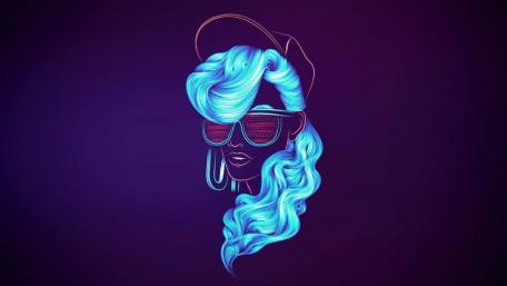 Neon Dreams Retro Vibes wallpaper