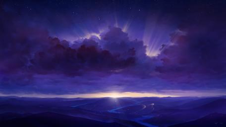Dark Night Symphony wallpaper