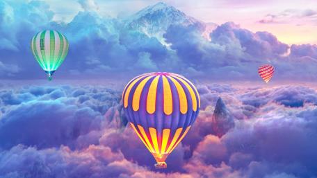 hot air ballons wallpaper