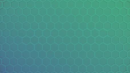 Cyan-Blue Hexagons wallpaper