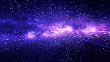 Galactic Burst of Color wallpaper