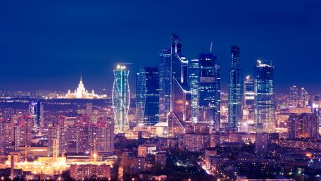 Moscow International Business Center wallpaper