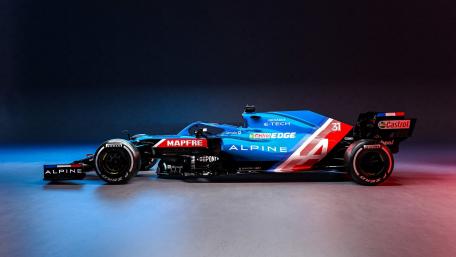Alpine f1 car wallpaper