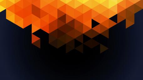 Geometric Blaze in Abstract Design wallpaper