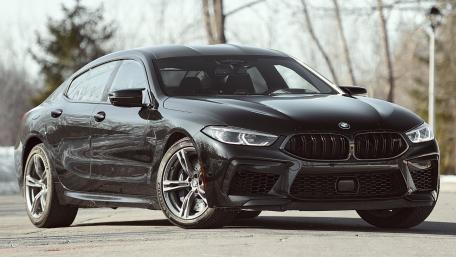 Elegance on Wheels The BMW M8 Masterpiece wallpaper