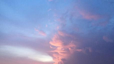 Purple sky wallpaper