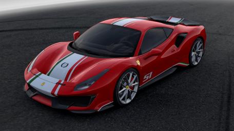 Sleek Ferrari 488 Pista in Racing Glory wallpaper