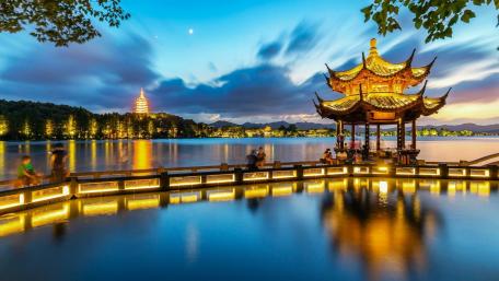 Xiying Pavilion wallpaper