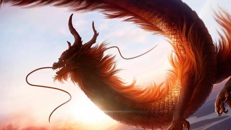 Red Dragon wallpaper