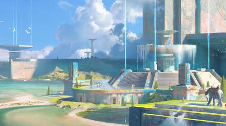 city fantanty wallpaper