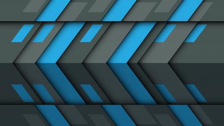 Geometric Blue and Grey Abstraction wallpaper