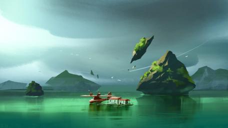 Mystical Island Adventure wallpaper
