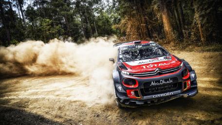Rally Car Mastery in Action wallpaper