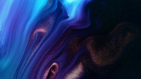 Mystical Aqua Waves wallpaper