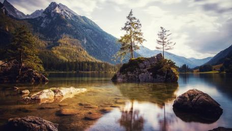 Hintersee wallpaper