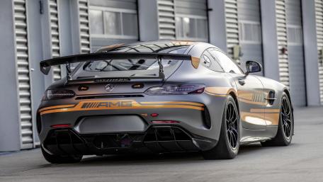 Sleek Power of the Mercedes-AMG GT4 wallpaper