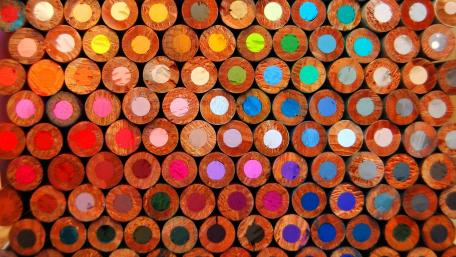 Vibrant Colors of Creativity wallpaper