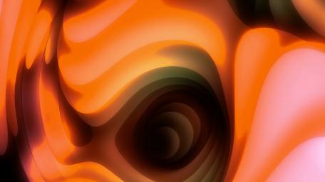 Vibrant Swirls of Warm Orange Shades wallpaper