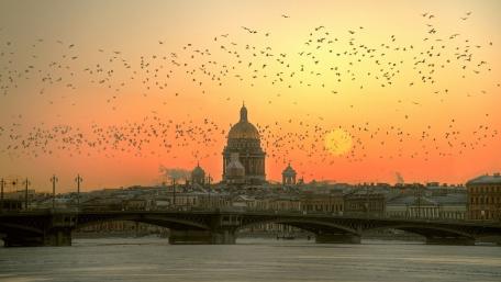 St. Isaac's Cathedral, Saint-Petersburg wallpaper