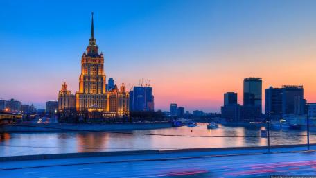 Seven Sisters, Moscow wallpaper