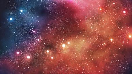 Vibrant Cosmic Nebula in Space Artistry wallpaper