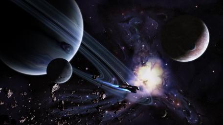 Galactic Odyssey and Cosmic Wonders wallpaper