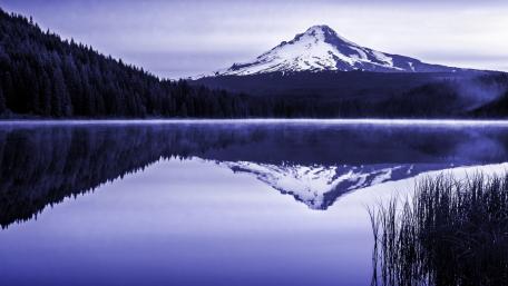 Mount Hood from Trillium Lake wallpaper