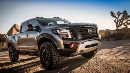 Bold and Rugged Nissan Titan Warrior Wallpaper wallpaper