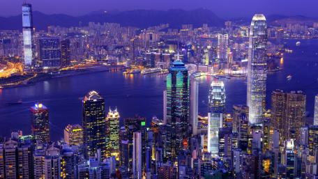 Hong Kong view wallpaper