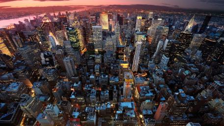 New York City skyline wallpaper