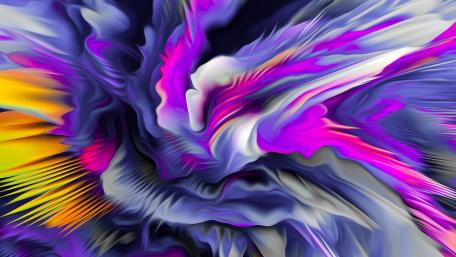 Vibrant Liquid Art Swirls Unleashed wallpaper