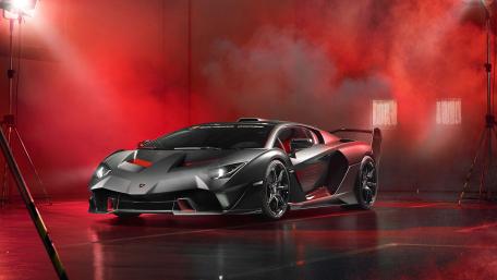 Lamborghini SC18 in Fiery Ambience wallpaper