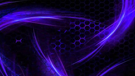 Mystical Honeycomb Veil in Purple Hues wallpaper