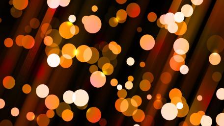 Radiant Bokeh Circles Illuminating the Night wallpaper