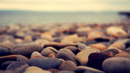 Tranquil Pebble Beach Wallpaper wallpaper