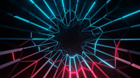 Electric Geometry in Motion wallpaper